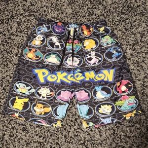 Pokemon swim trunks